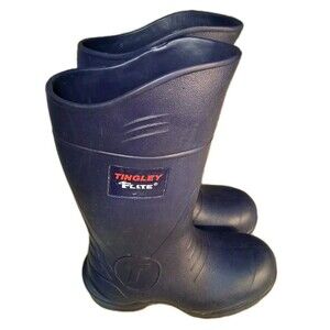 Tingley Flite Size 8M - 10W Safety Toe Boot w/ Chevron-Plus Outsole Dark Blue